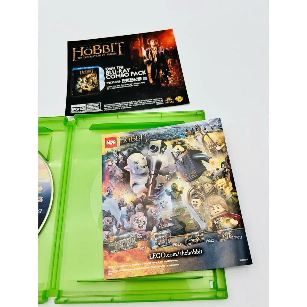 LEGO The Hobbit (Microsoft Xbox One, 2014) CIB Tested Works Complete VG Cond